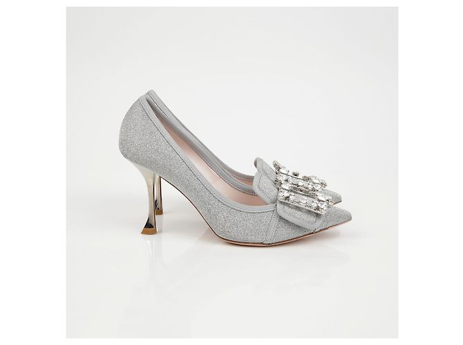 Roger Vivier Verzierte Pumps Größe Silber - Ansicht 2
