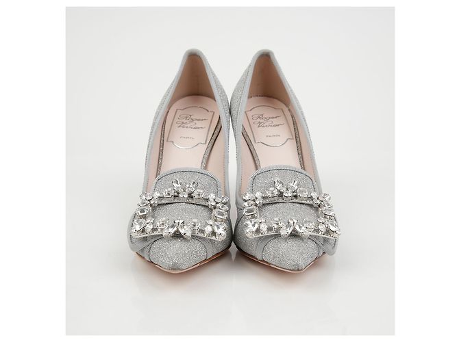 Roger Vivier Verzierte Pumps Größe Silber - Ansicht 4