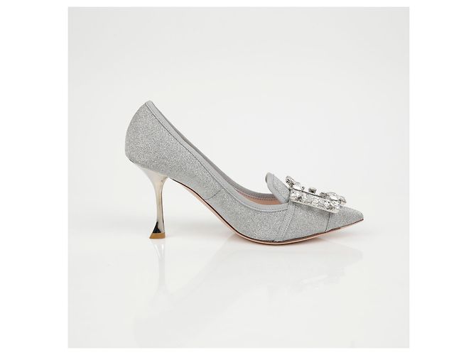 Roger Vivier Verzierte Pumps Größe Silber - Ansicht 7