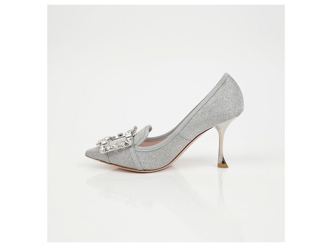 Roger Vivier Verzierte Pumps Größe Silber - Ansicht 8
