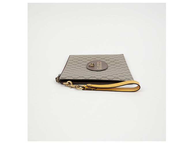 Gucci Clutch Neo Vintage Marrone - vista 3