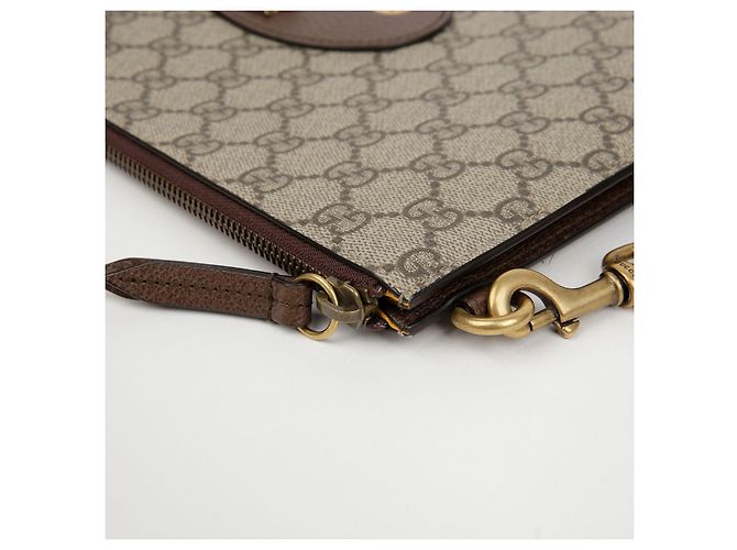 Gucci Clutch Neo Vintage Marrone - vista 9