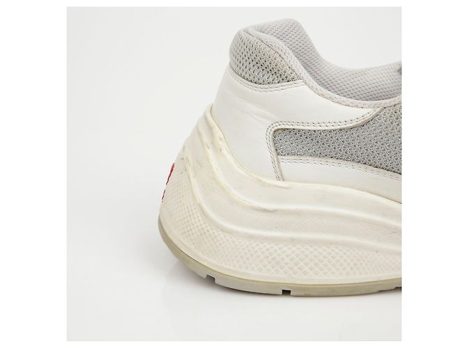 Prada Schnürsenkel-Sneaker America Cup - Ansicht 10