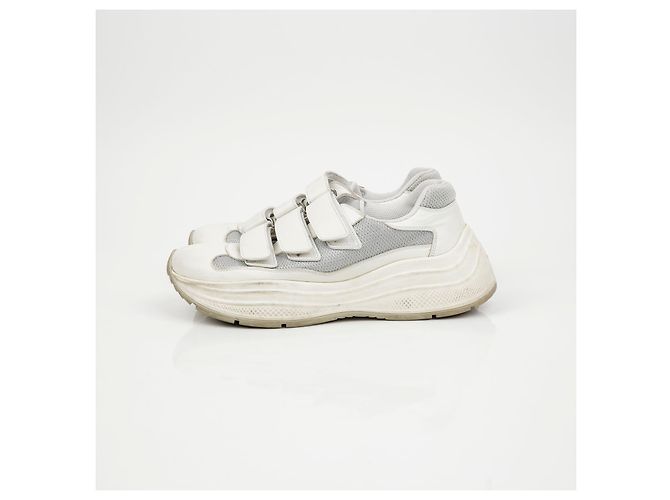 Prada Schnürsenkel-Sneaker America Cup - Ansicht 7