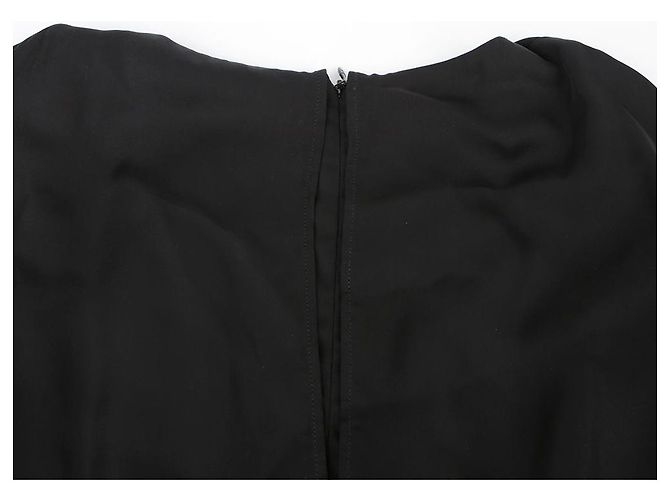 Louis Vuitton Vestido sin mangas con cinturón Negro - vista 7