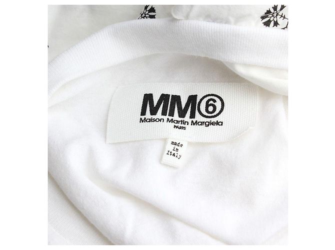 Maison Martin Margiela Camiseta Bandana Blanca Blanco - vue 3