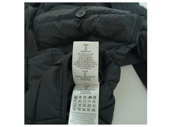Burberry Abrigo Largo con Capucha Dalmerton Negro - vista 18