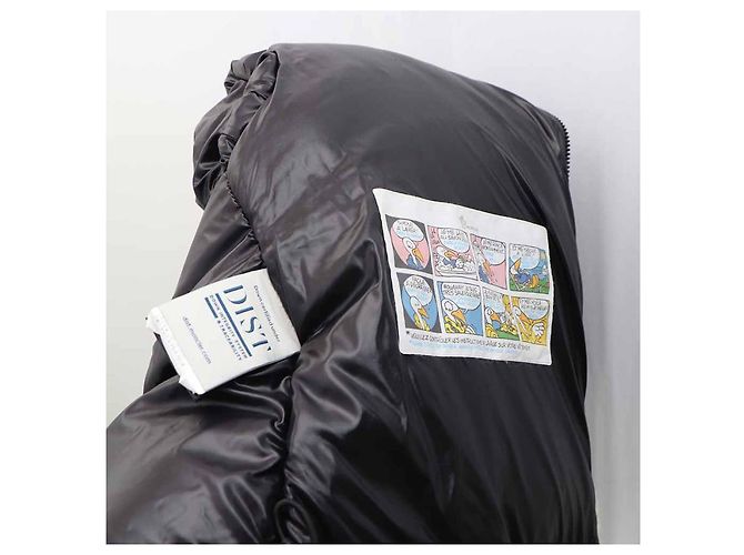 Moncler Hioseries Wool Blend Shell Hooded Jacket Black - view 16