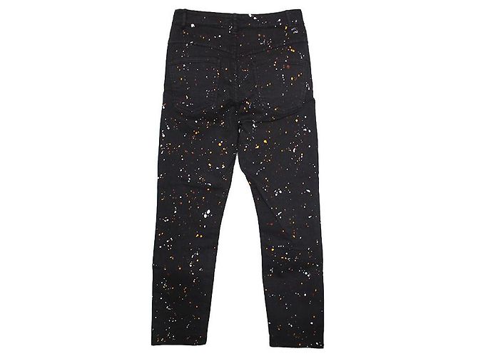 Pantalones Negros con Estampado Isabel Marant Étoile - vista 2