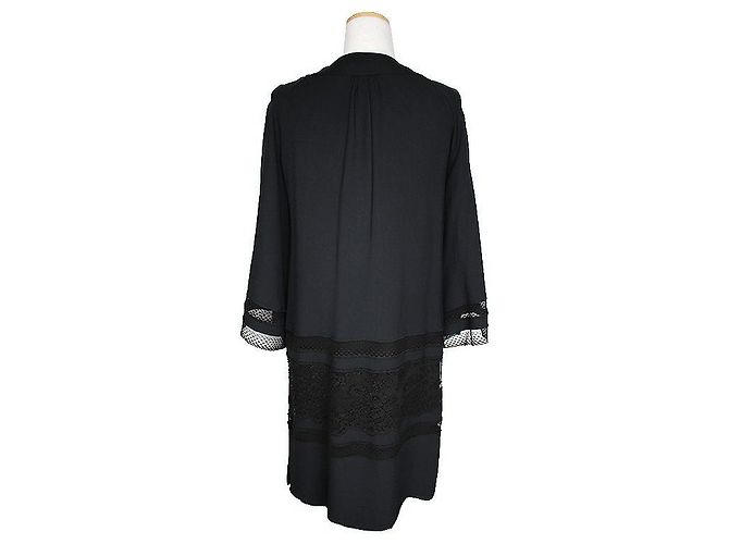 Chloé Vestido de encaje negro - vista 2