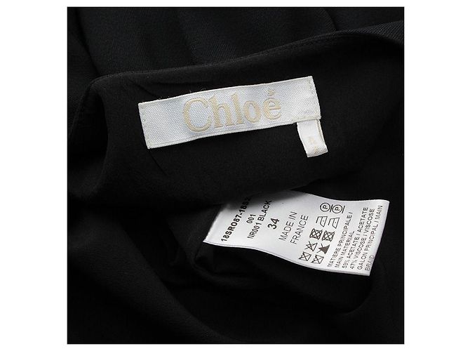 Chloé Vestido de encaje negro - vista 3
