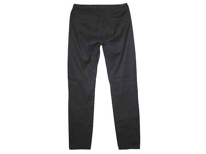 Pantalones negros slim fit Helmut Lang - vista 2