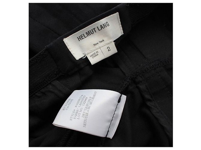 Pantalones negros slim fit Helmut Lang - vista 3