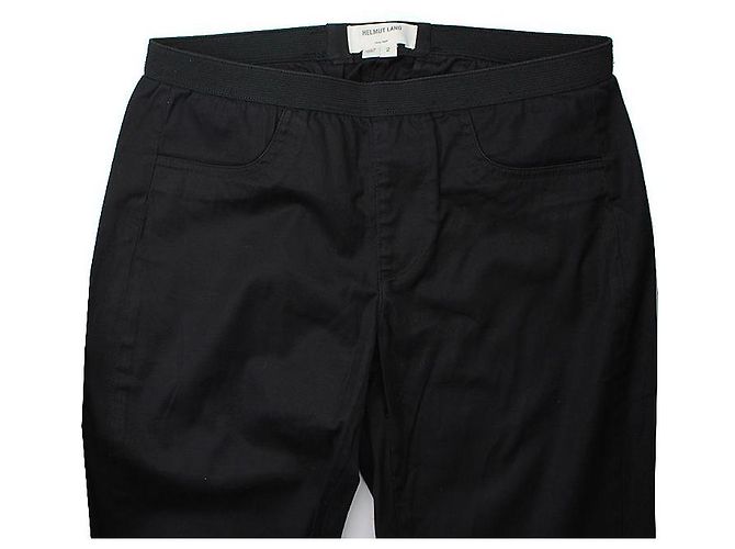 Pantalones negros slim fit Helmut Lang - vista 4