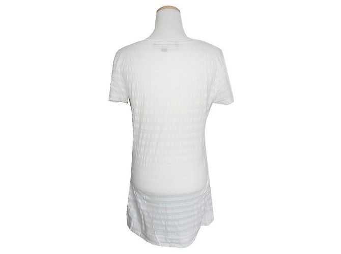 Moschino Langarm-T-Shirt mit Big Team Druck Weiß - Ansicht 2