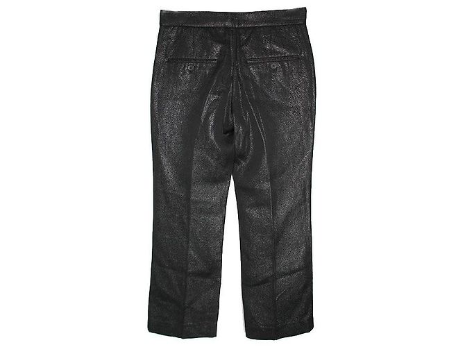 Metallic Schwarze Hose Isabel Marant - Ansicht 2