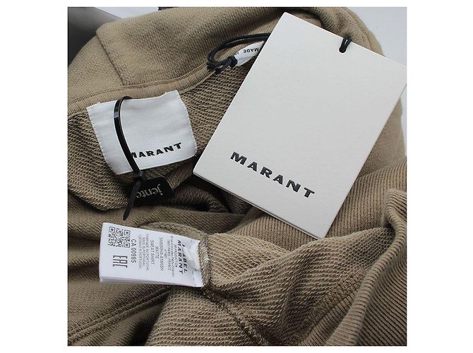 Hoodie für Herren Isabel Marant olivgrün - Ansicht 3