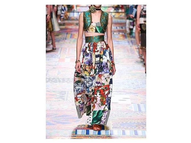 Dolce & Gabbana Refurbished Jacquard Short Bolero Vest IT Multiple colors - view 2