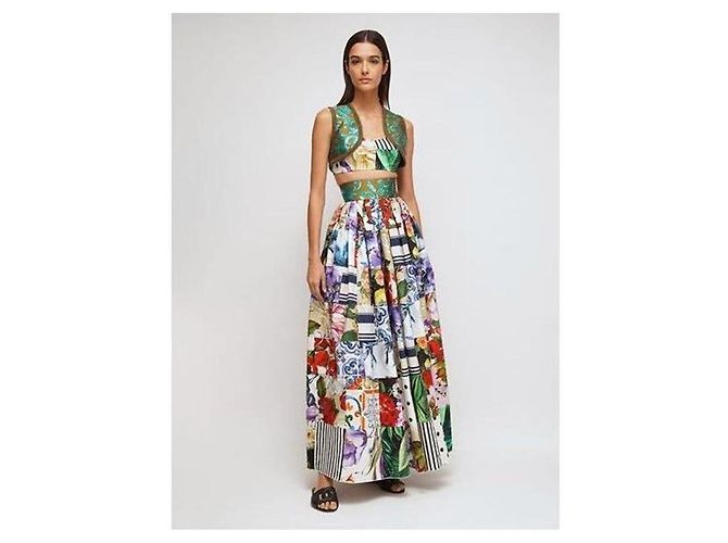 Dolce & Gabbana Refurbished Jacquard Short Bolero Vest IT Multiple colors - view 3