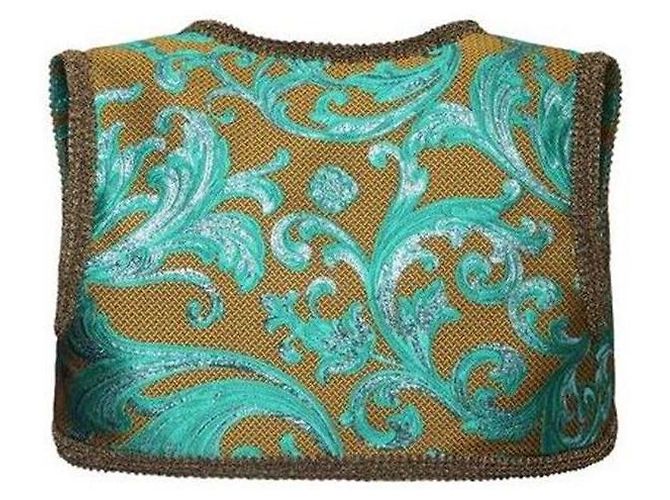Dolce & Gabbana Refurbished Jacquard Short Bolero Vest IT Multiple colors - view 6