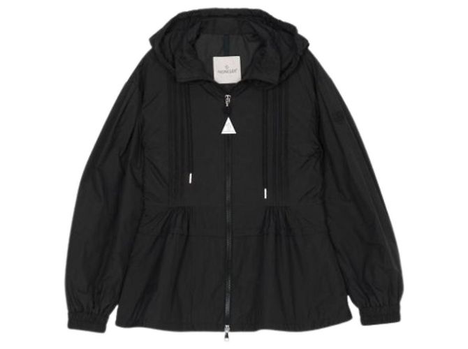 Giacca con cappuccio Moncler Vabre nera Nero - vista 3