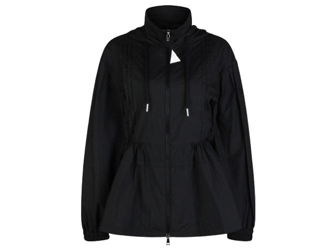 Giacca con cappuccio Moncler Vabre nera Nero - vista 4