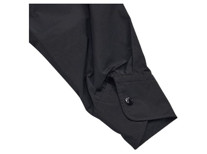 Moncler Giacca a vento nera Nero - vista 10