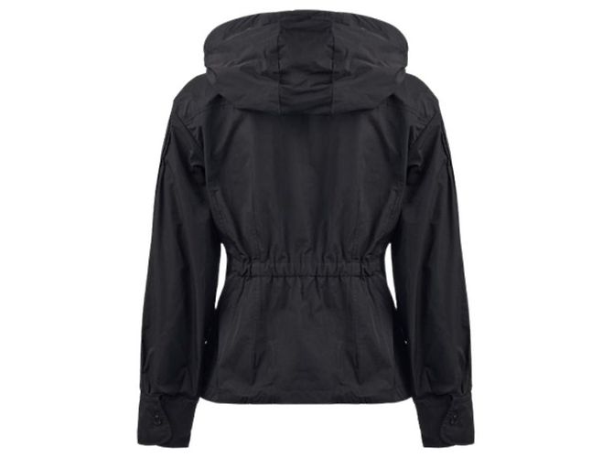 Moncler Giacca a vento nera Nero - vista 8