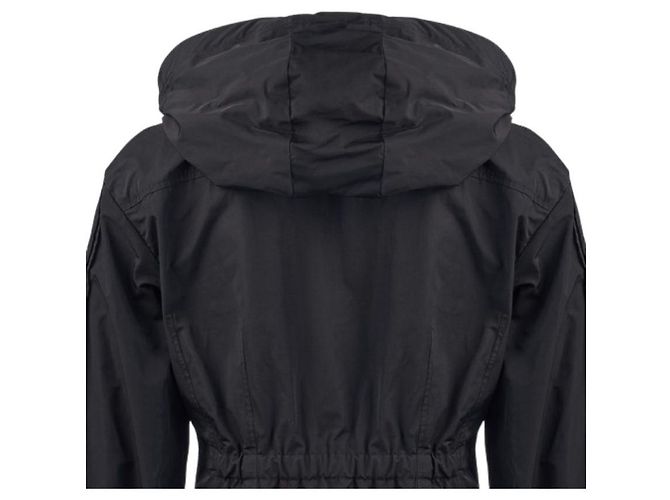 Moncler Giacca a vento nera Nero - vista 9
