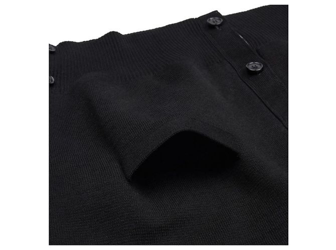 Thom Browne Schwarze Milano-Stich-Cardigan - Ansicht 14