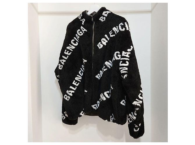 Balenciaga Multi-Logo Reversible Jacket Multiple colors - view 2