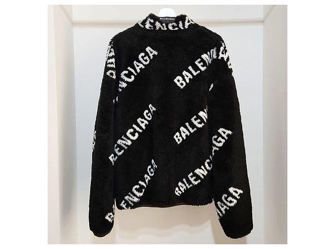 Balenciaga Multi-Logo Reversible Jacket Multiple colors - view 3