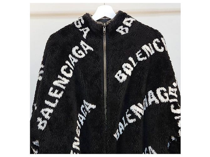 Balenciaga Multi-Logo Reversible Jacket Multiple colors - view 4