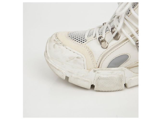 Gucci Baskets Flash Track Taille Blanc - vue 12