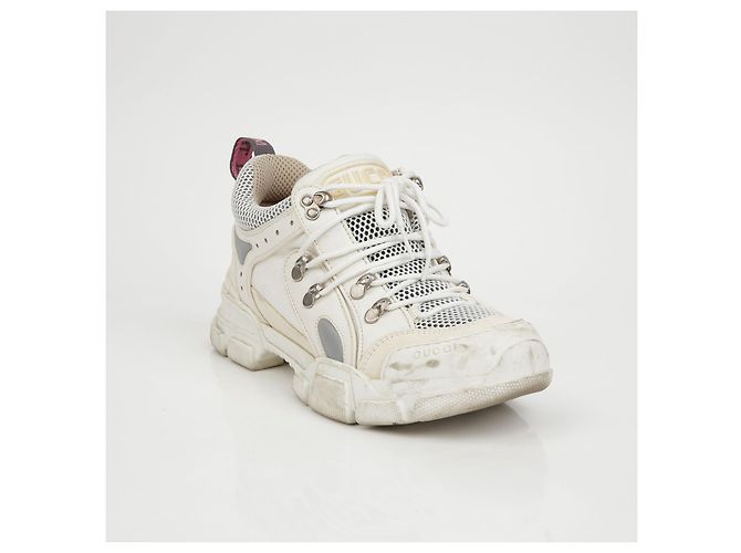 Gucci Baskets Flash Track Taille Blanc - vue 2