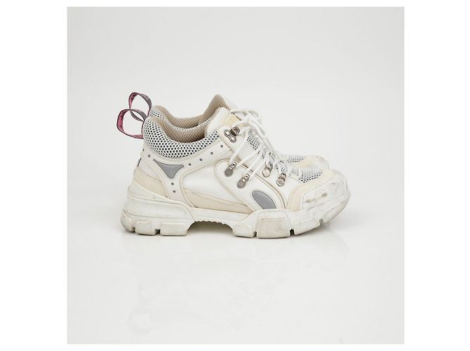 Gucci Baskets Flash Track Taille Blanc - vue 3