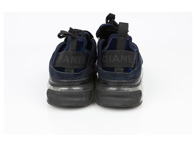 Chanel Sneaker aus Mischfaser Größe Blau - Ansicht 4
