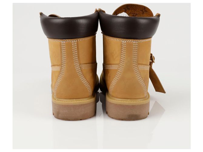 Louis Vuitton Timberland Ankle Boots Size Brown - view 11