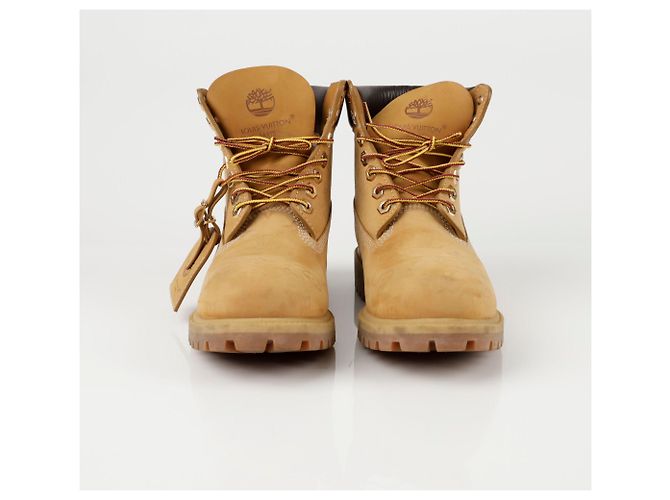 Louis Vuitton Timberland Ankle Boots Size Brown - view 9