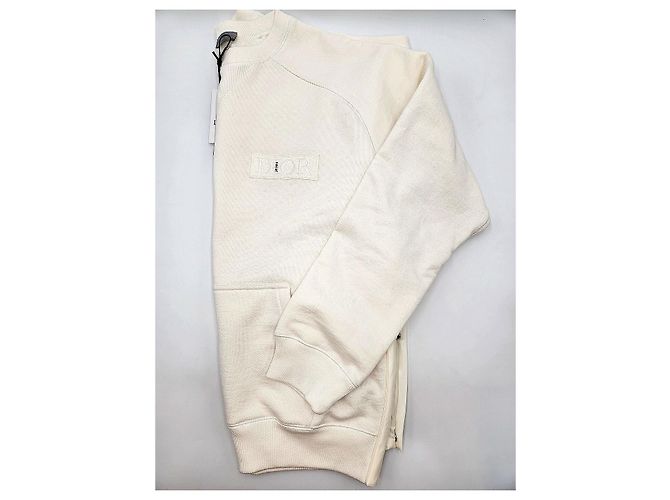 Dior Sacai Baumwolle Faltenwurf Weiß (XL) - Ansicht 10