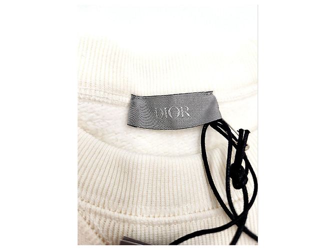 Dior Sacai Baumwolle Faltenwurf Weiß (XL) - Ansicht 13