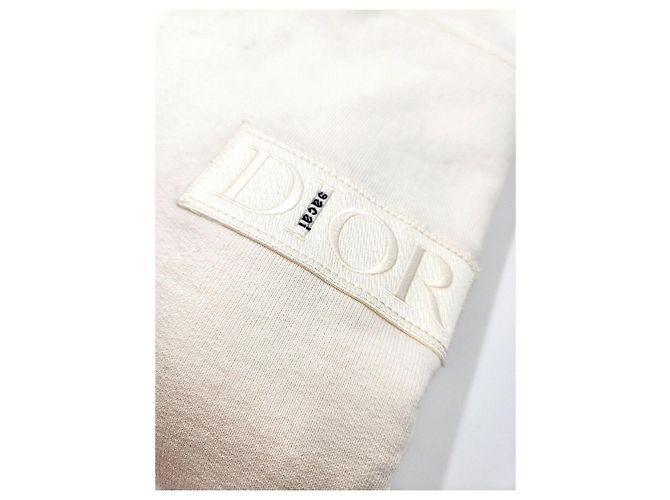 Dior Sacai Baumwolle Faltenwurf Weiß (XL) - Ansicht 5