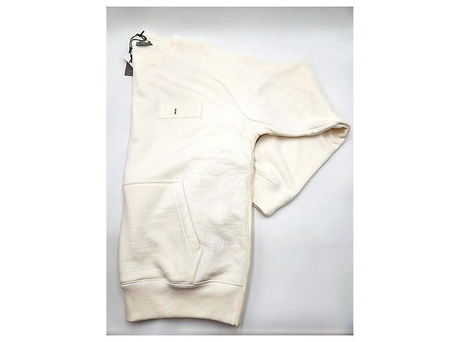 Dior Sacai Baumwolle Faltenwurf Weiß (XL) - Ansicht 9