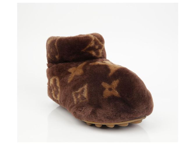 Louis Vuitton Stivali Footprint LV Marrone - vista 2