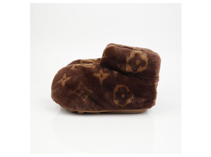 Louis Vuitton Stivali Footprint LV Marrone - vista 5