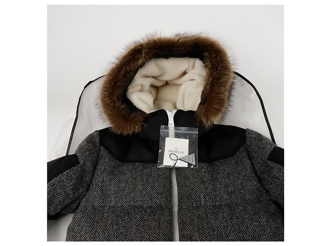 Moncler Robert Hood Down Padding Size Brown - view 3