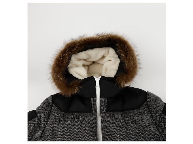 Moncler Robert Hood Down Padding Size Brown - view 4