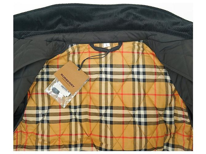 Burberry Damen schwarze gesteppte Jacke Dereham - Ansicht 23