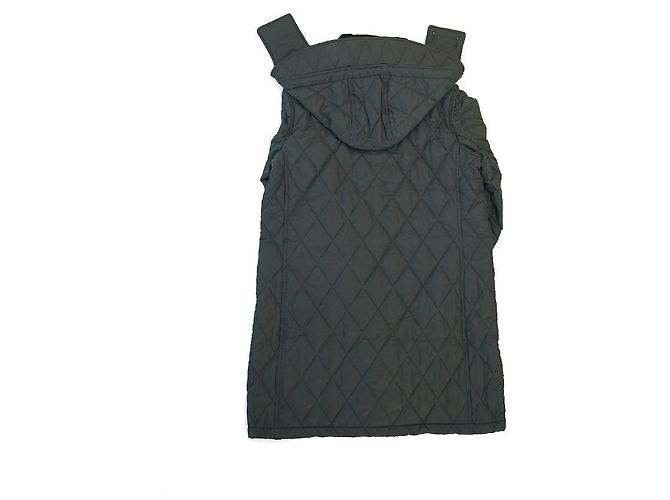 Burberry Damen schwarze gesteppte Jacke Dereham - Ansicht 29