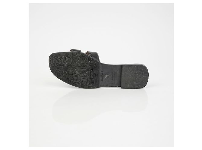 Hermès Oran Sandalen Schwarz - Ansicht 12
